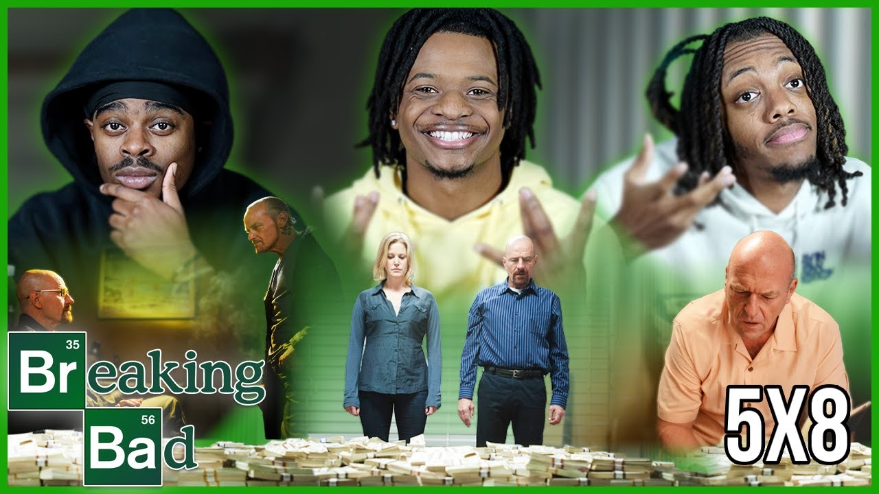 OMGG HANKS KNOWS!!| BREAKING BAD "GLIDING OVER ALL" | 5x8