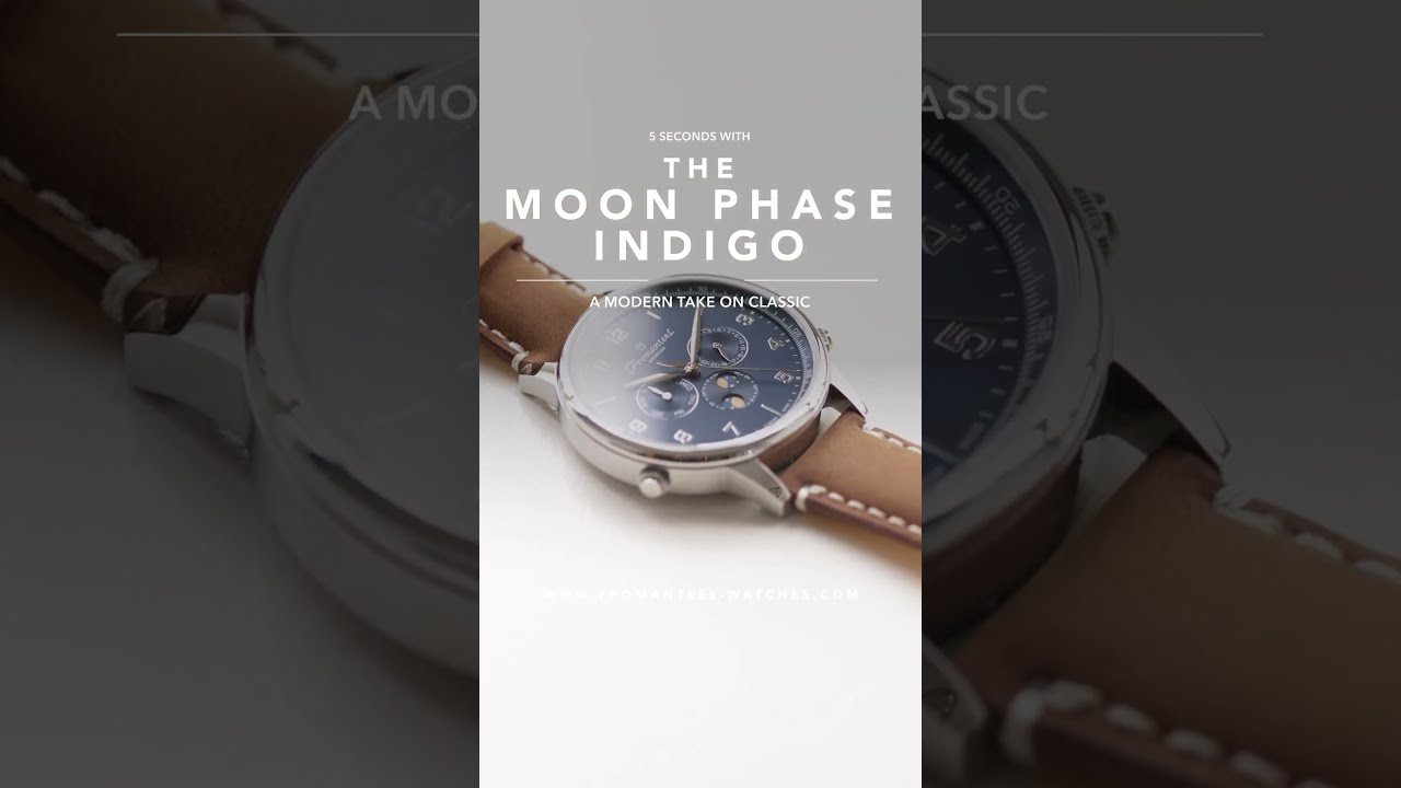 🌟 Moon Phase Magic: Fromanteel's Moon Phase Indigo – The Ultimate Moonphase Watch under 1000 ⌚