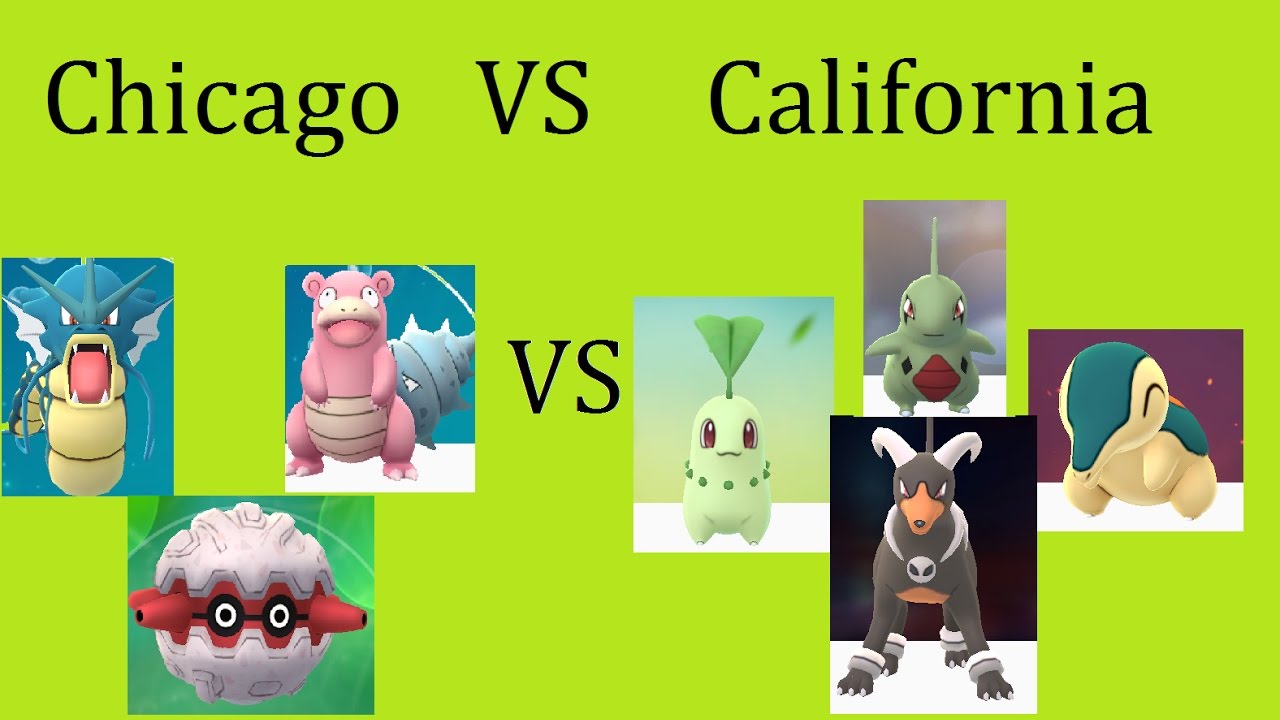 California VS Chicago Pokemon Go YouTube