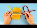 Kitchener stitch in two simple steps