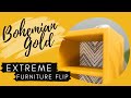 EXTREME MAKEOVER | Transforming Wooden Shelves into Boho Nightstands