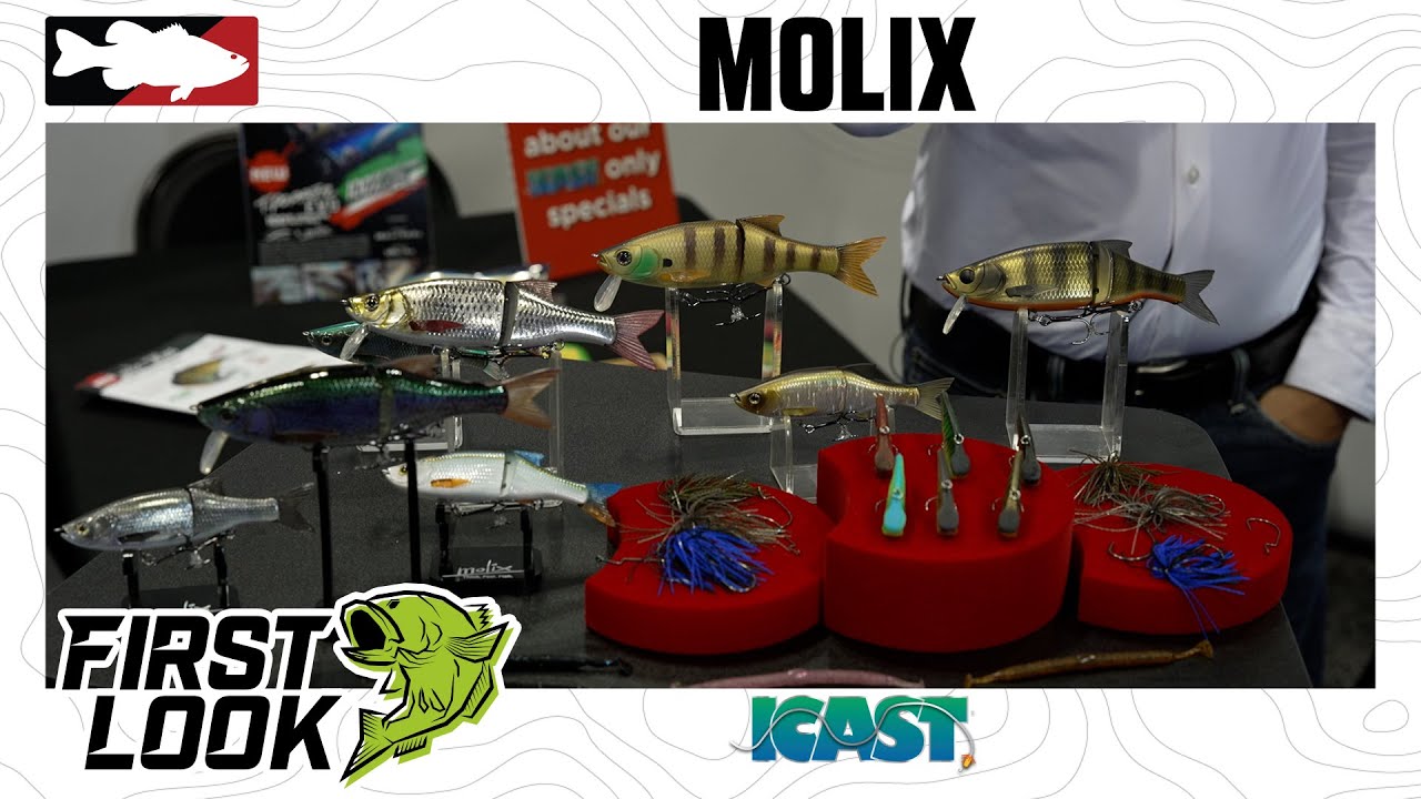 Molix Glide Baits, Topwaters, Spinnerbaits & More