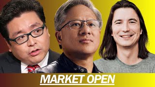 ROBINHOOD $1B IN BUYBACKS, NVIDIA PULLING BACK, ABERCROMBIE UP, TESLA DOWN | MARKET OPEN