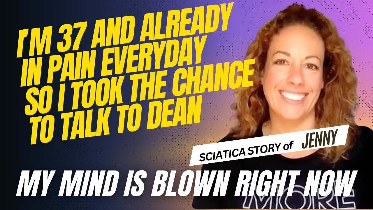 Sciatica Pain Relief | Jenny in NJ | Sciatica Relief Now | Online Help