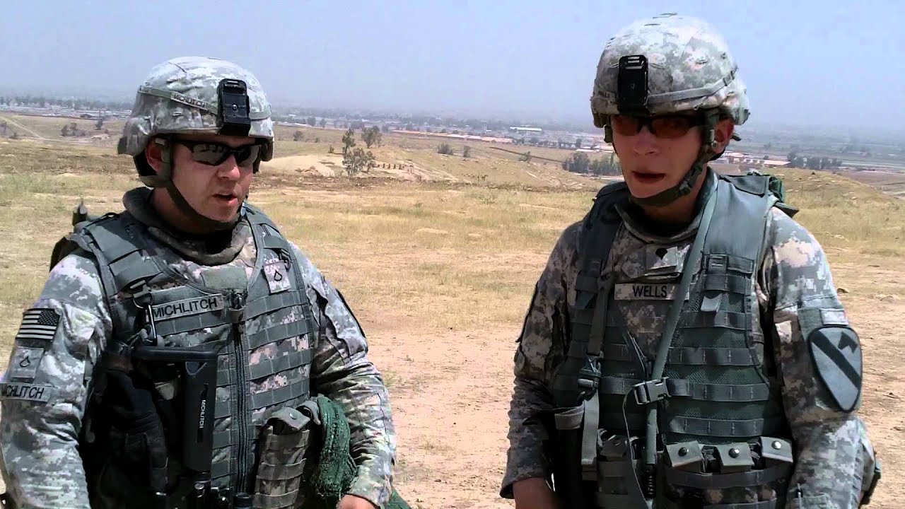 American Soldiers Freestyle Rap in Mosul Iraq
