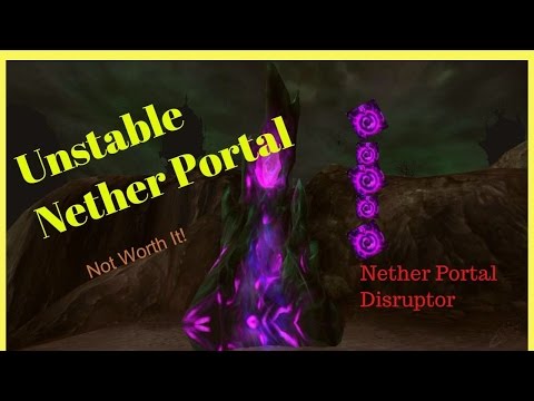 Unstable nether Portal Farming! Thoughts and Review
