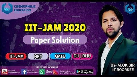 IIT JAM 2020 SOLUTIONS