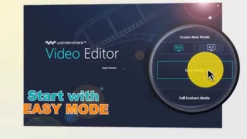 2015 Wondershare Video Editor - Easy Mode