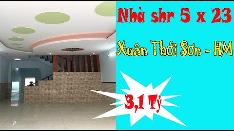 Bán Nhà Hóc Môn Xuân Thới Sơn 3,1 Tỷ