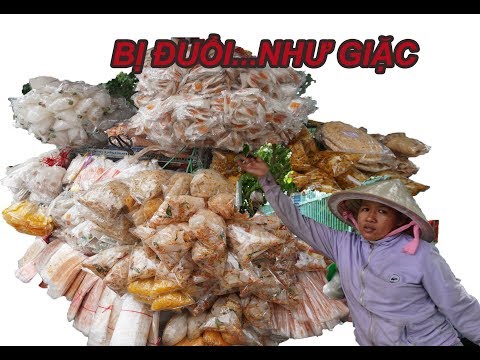 Xe bánh tráng muối tôm khổng lồ của chị Mén ở Chợ Lớn, 20 năm mưu sinh đường phố