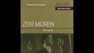 Zeki Müren Hüsranla Gönül Hep İnler Zeki Mürenden Seçmeler Trt Arşivi