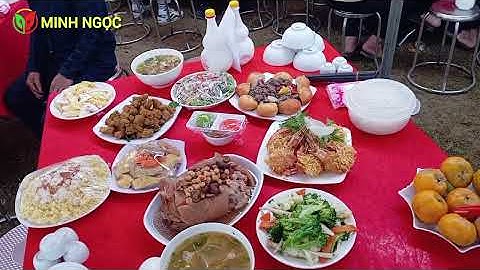 170 mâm tiệc cưới tại Minh Quang, thực hiện bởi Nhà Hàng Ẩm Thực Minh Ngọc, Chiêm Hóa, Tuyên Quang