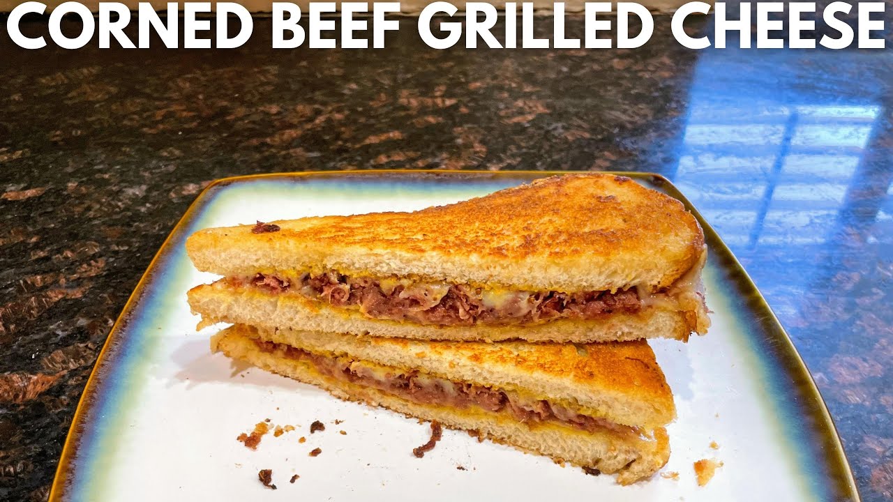 Canned Corned Beef Grilled Cheese POV Cooking YouTube