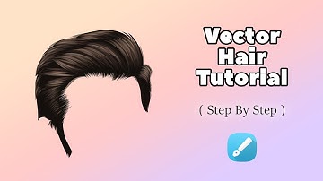 Vector Hair Tutorial || Voice-Over || Infinite Design