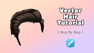 Vector Hair Tutorial || Voice-Over || Infinite Design screenshot 4