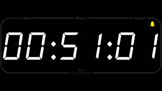 1 Hour   TIMER & ALARM   1080p   COUNTDOWN