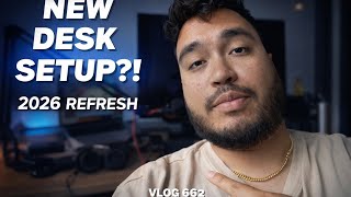 2026 Home Office Setup Refresh 🔥 From 55” Monitor to Clean Dual Monitor Desk | Nepali Vlog 662