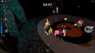 Roblox Piggy Lab beaten on Swarm Mode