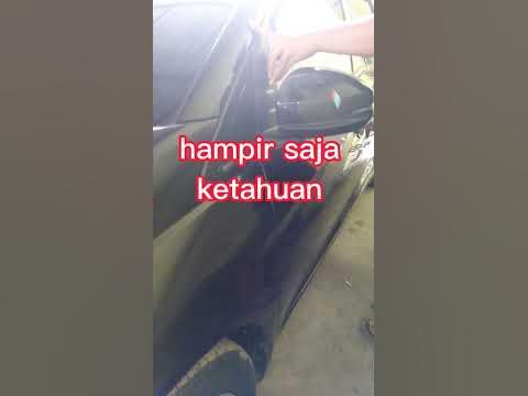 cara perbaiki spion mobil patah akibat bersengolan