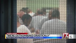 NC correctional officers call on lawmakers to improve safety