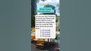 Brain teaser| Can you solve #shorts #riddlemathzone #maths