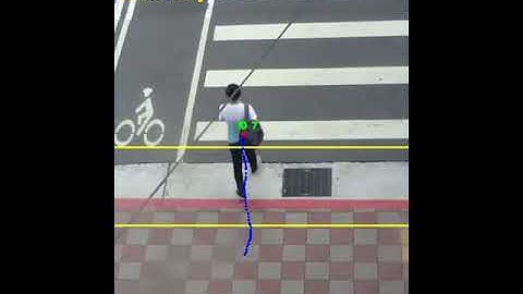 People Counting using OpenCV CSRT Tracker algorithm @ubuntu