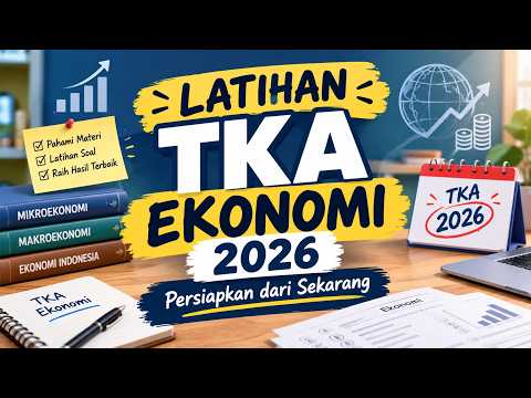 LATIHAN SOAL TKA EKONOMI 2026 EPS 2 | PERSIAPAN TKA 2026