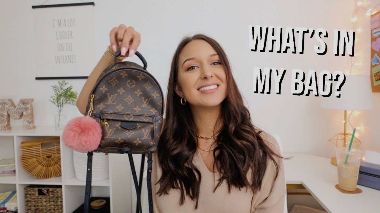 What's in my Palm Springs Mini Backpack 