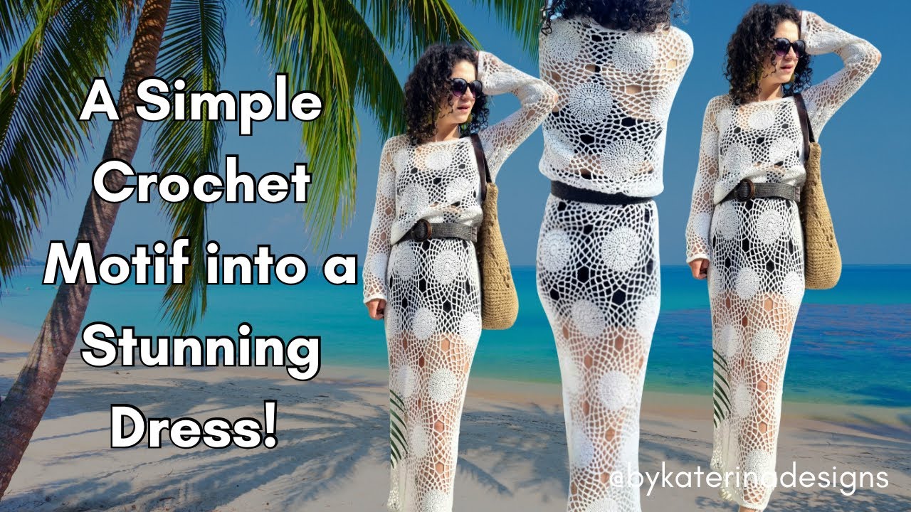 Crochet Magic: Transform Circles into the Desire Dress!