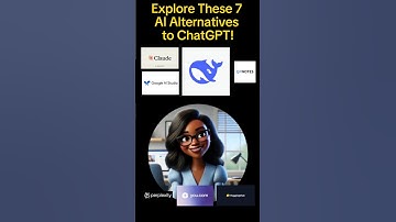 Explore These 7 AI Alternatives to ChatGPT #SHORTS, #VIRALSHORTS