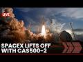 SPACEX LAUNCH LIVE: SpaceX's Falcon 9 Rocket Launches 45 Satellites With CAS500-2