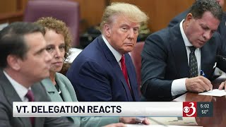 Vermont congressional delegation reacts to charges against Trump