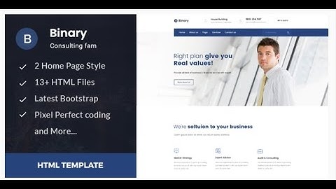Online Banking Website Template | Free Download