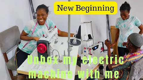 How To Install Direct Drive Industrial Straight sewing machine.