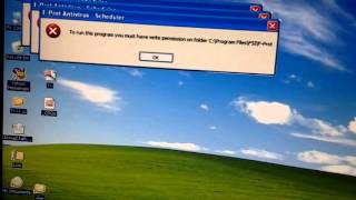 Windows XP Crazy Error