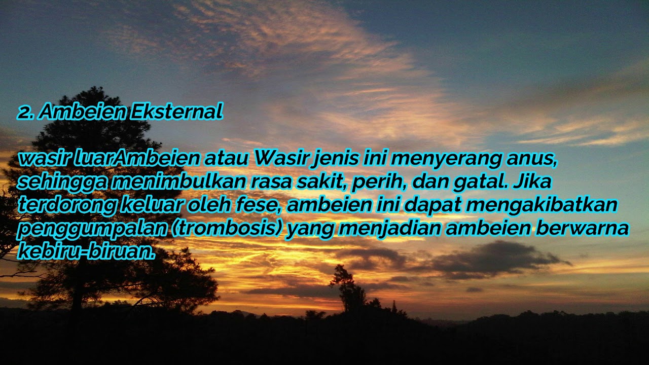 mengobati wasir dengan cabe