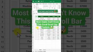Stop Scrolling Manually! Create a Dynamic Scroll Bar in Excel 🚀 Developer Tab in excel