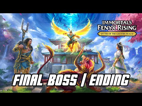 Immortals Fenyx Rising: Myths of the Eastern Realm DLC - Final Boss + Ending & Credits (PC)