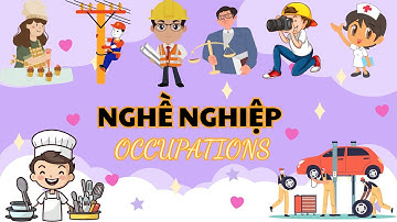 Occupations/Nghề nghiệp tiếng Anh/Vocabulary