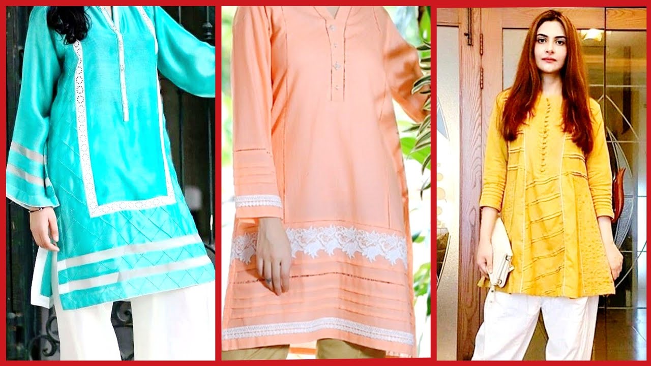 Outstanding New Style Gorgeous Casual Ladies ( Kurti ,Shirts ,Tops)With ...