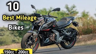 10 Best Mileage Bikes In 150-200cc Segment 2022 | Mileage - 50 KmpL