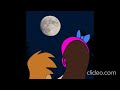 Rayman and Vanilla seeing the full moon outside (For @VanillaTheToonLoverGirl2007)