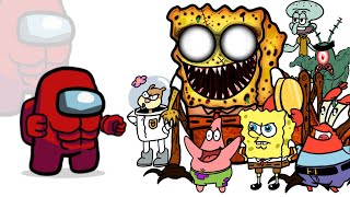 Spongebob Squarepants Characters In Among Us