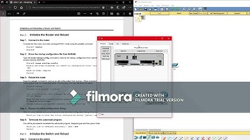 0.0.0.1 Lab - Initializing and Reloading a Router and Switch