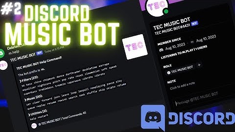 How to Make A Discord Music Bot | Without Coding | Very Simple | #2