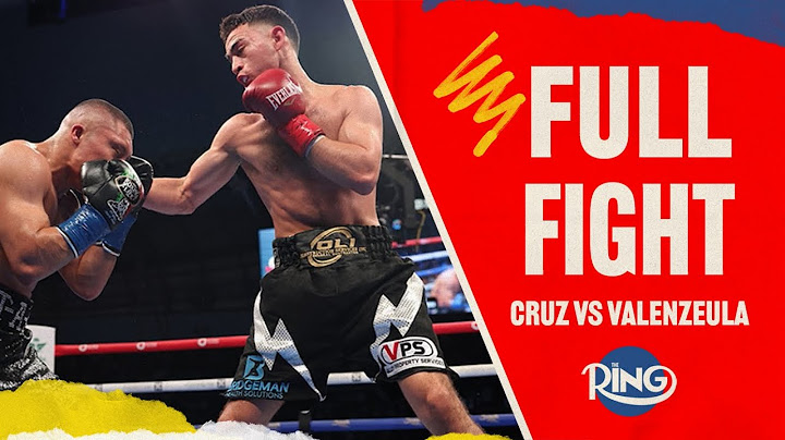 Jose Valenzuela Put On A CLINIC Against Pitbull Cruz | FULL FIGHT | RIYADH SEASON CARD