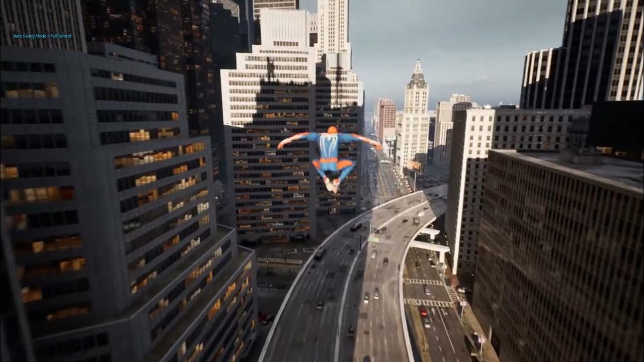 Spider-Man Unreal Engine 5 Testing Pc - YouTube