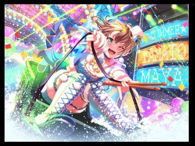 バンドリ！ガールズバンドパーティ！　大和麻弥Verサイクルジャージ 大和麻弥☆4 新メモリアルエピソード㊽ 果敢にチャレンジ バンドリ