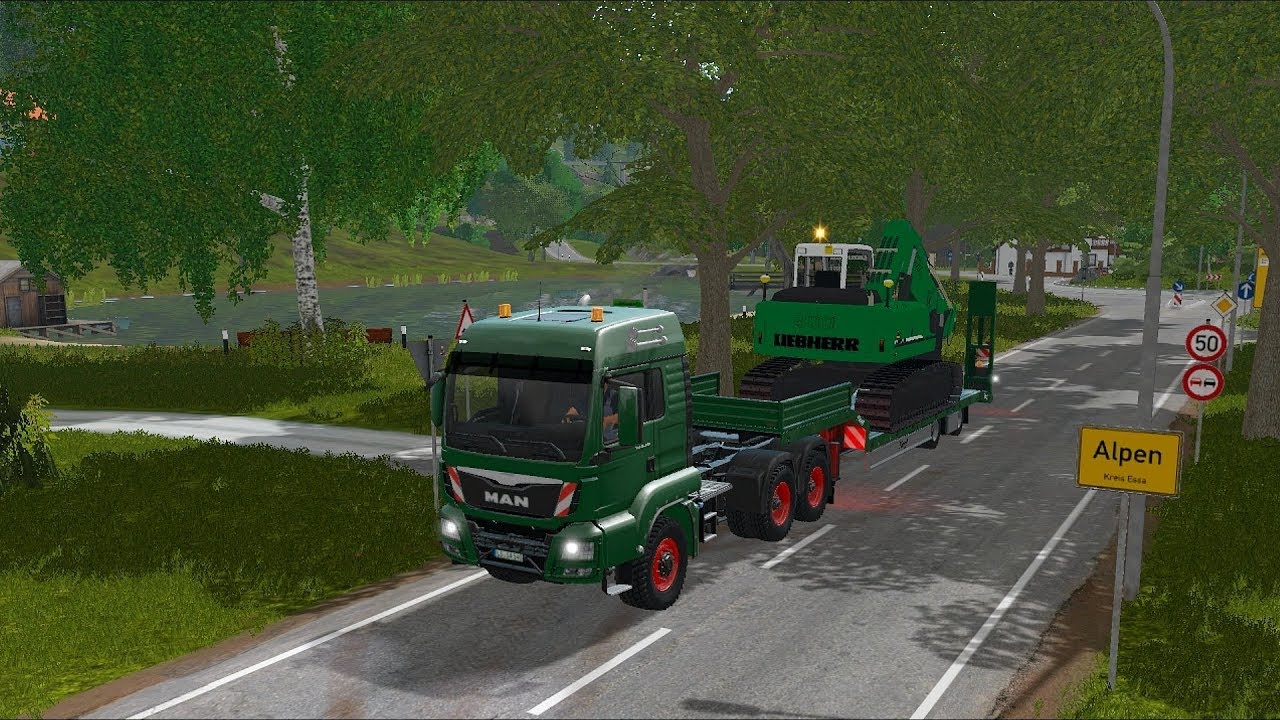 Farming Simulator 17 - Forestry and Farming on The Valley The Old Farm 050