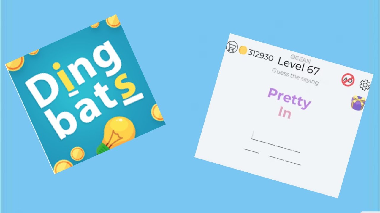 Dingbats Pretty in Level 67 Answers 